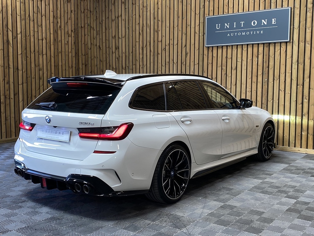 BMW 3 Series 330E M Sport PL21EPN White #3