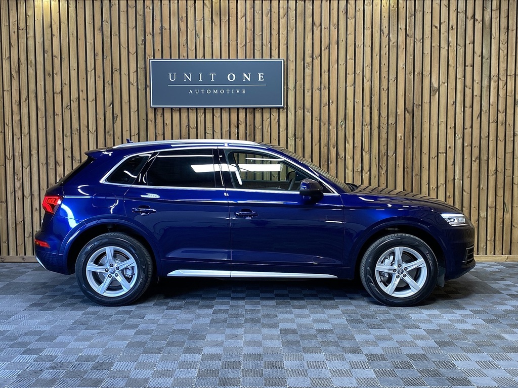 Audi Q5 Tdi Sport Blue #2