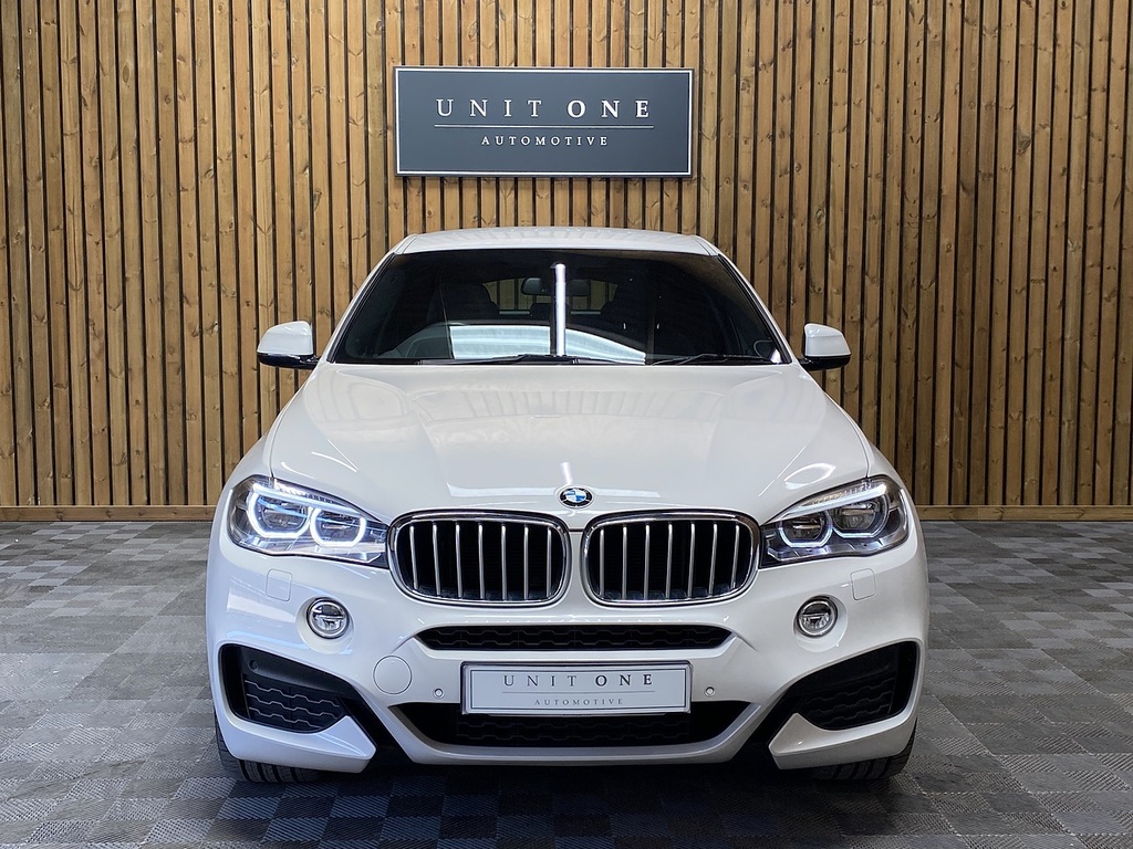 BMW X6 40D M Sport Edition White #3