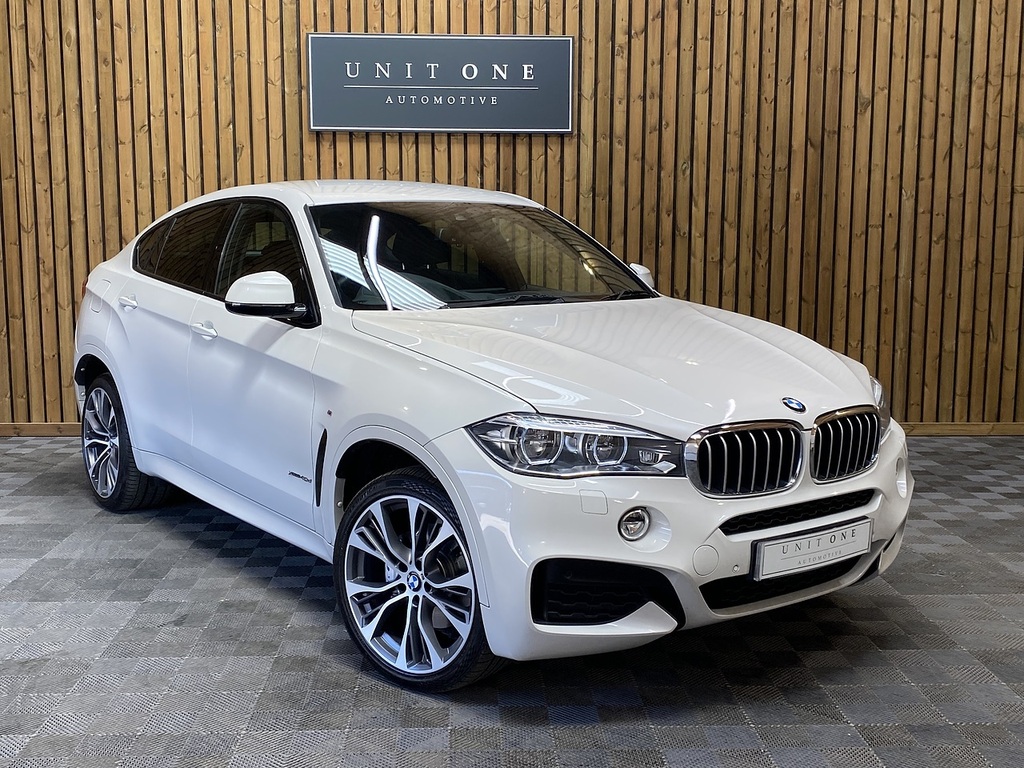 BMW X6 40D M Sport Edition White