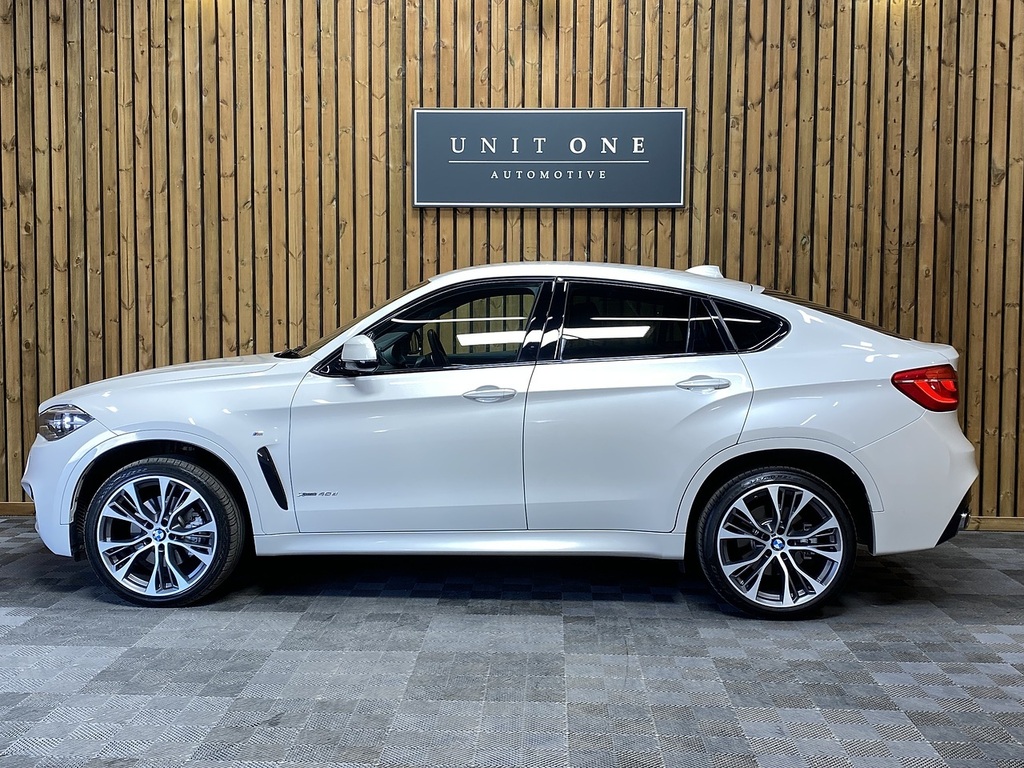BMW X6 40D M Sport Edition White #5
