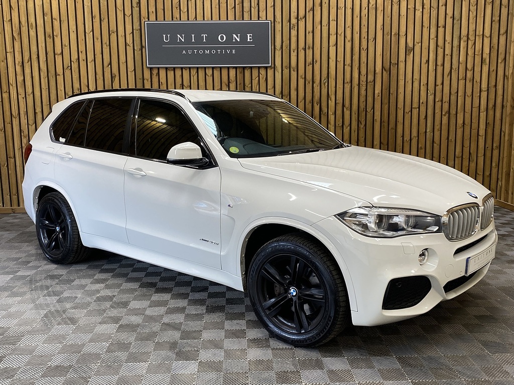 BMW X5 40D M Sport White