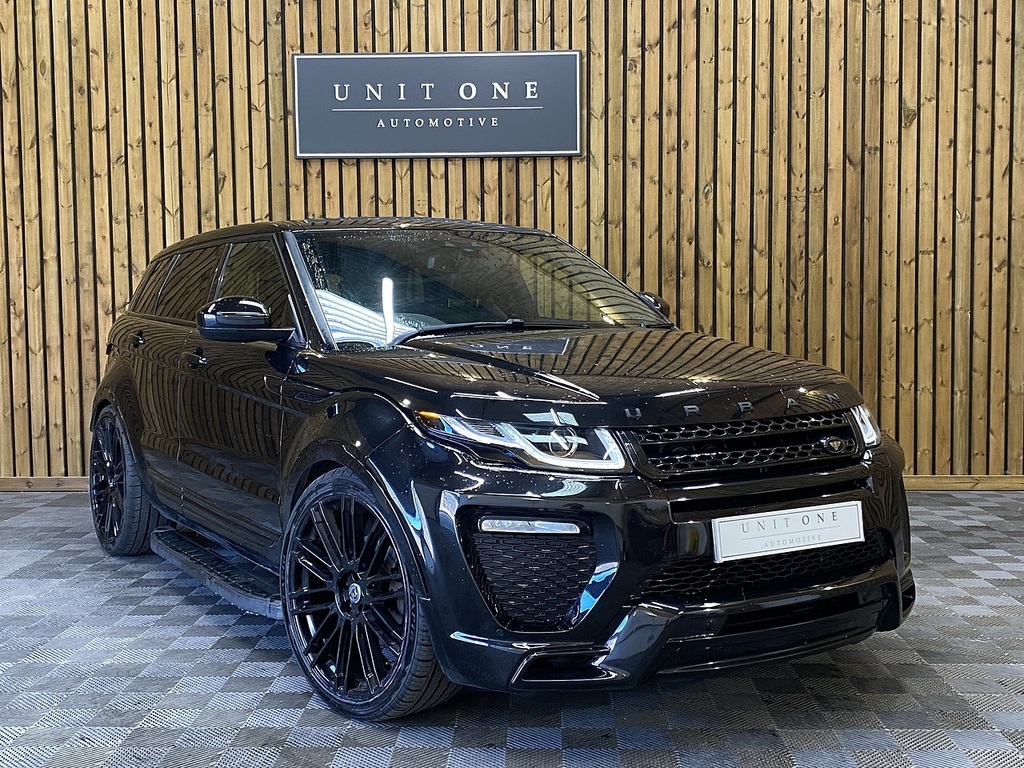 Land Rover Range Rover Evoque Td4 Se Tech Black