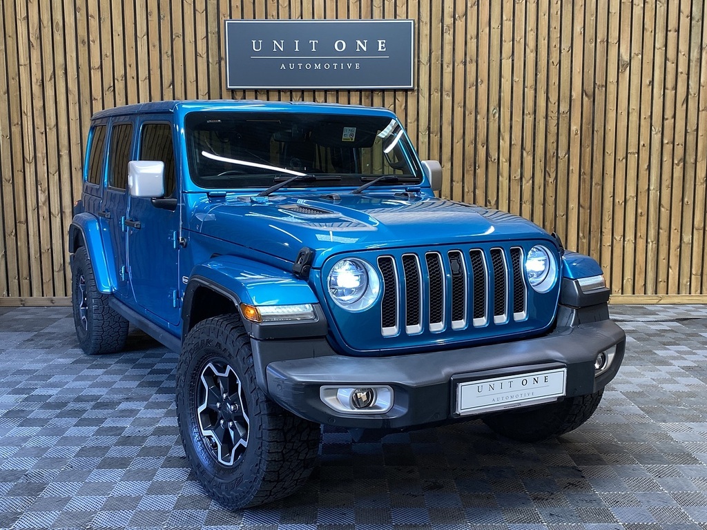 Jeep Wrangler Gme Overland Blue