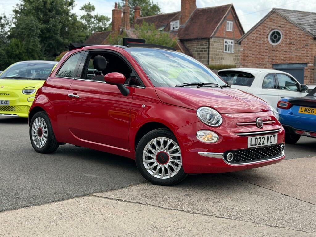 Fiat 500C 1.0 Mhev Red Convertible Euro 6 Red
