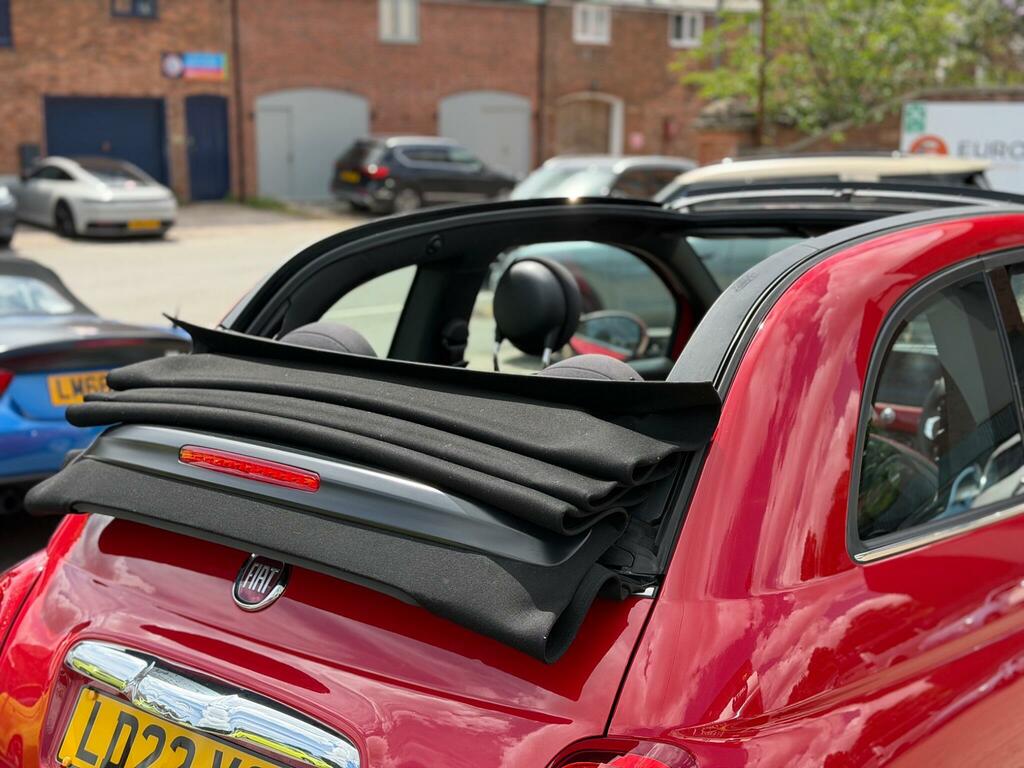 Fiat 500C 1.0 Mhev Red Convertible Euro 6 Red #6