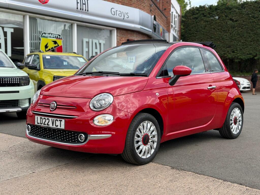 Fiat 500C 1.0 Mhev Red Convertible Euro 6 Red #5