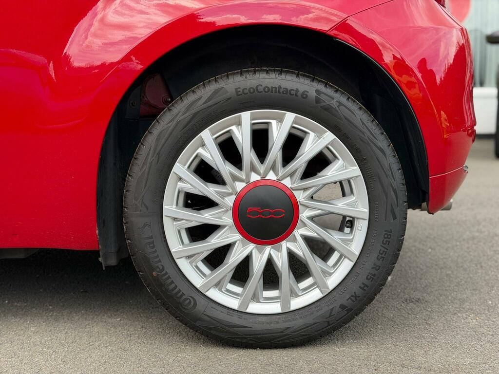 Fiat 500C 1.0 Mhev Red Convertible Euro 6 Red #3