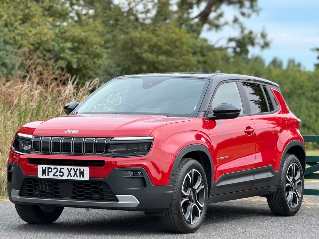 Jeep Avenger 1.2 Summit Euro 6 Ss WP25XXW Red #6