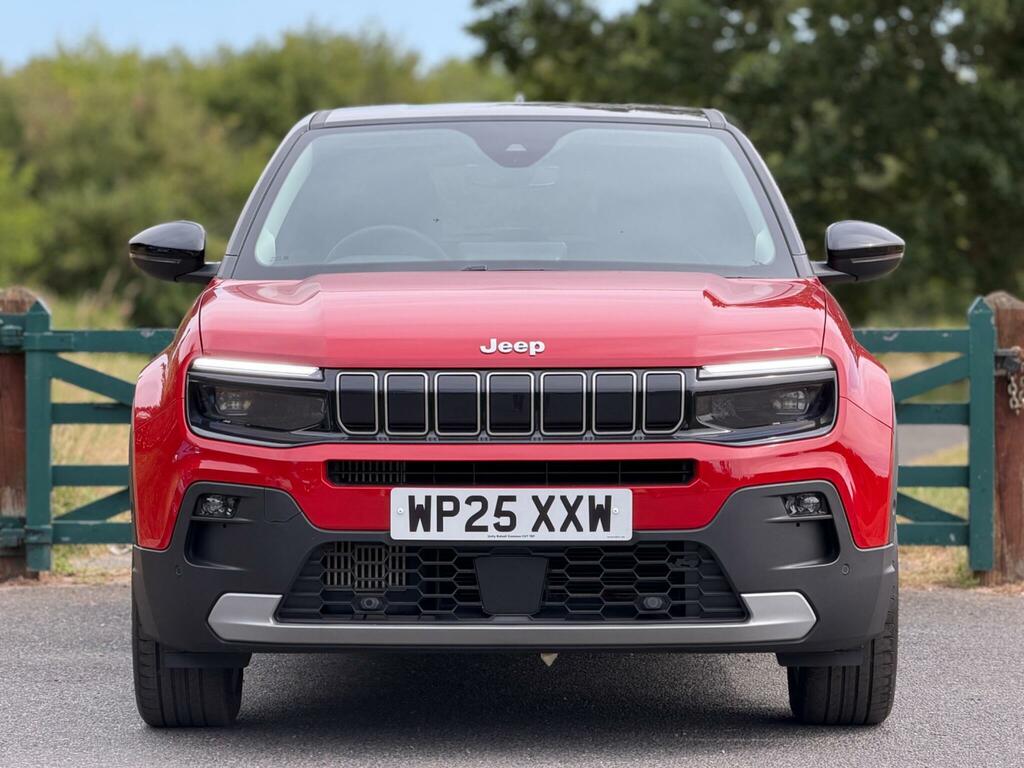 Jeep Avenger 1.2 Summit Euro 6 Ss WP25XXW Red #4