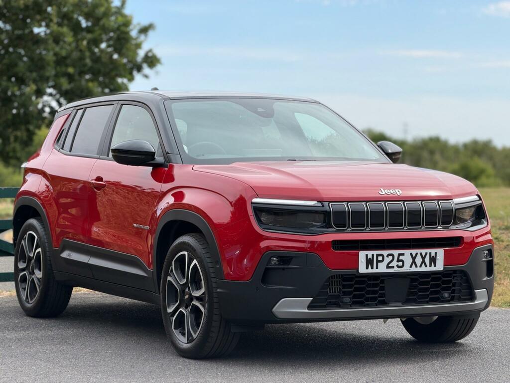 Jeep Avenger 1.2 Summit Euro 6 Ss Red