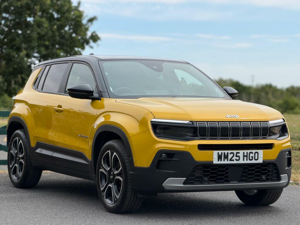 Jeep Avenger 1.2 Summit Euro 6 Ss Yellow