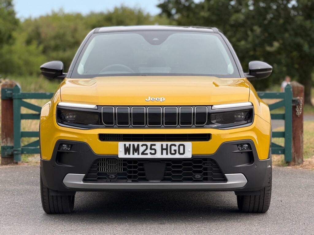 Jeep Avenger 1.2 Summit Euro 6 Ss WM25HGO Yellow #4