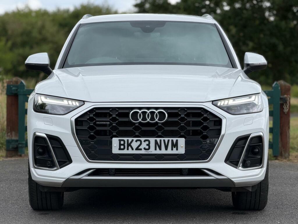 Audi Q5 2.0 Tfsie 50 S Line S Tronic Quattro Euro 6 Ss BK23NVM White #4