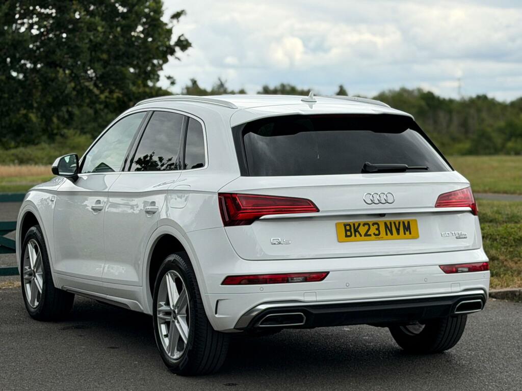 Audi Q5 2.0 Tfsie 50 S Line S Tronic Quattro Euro 6 Ss BK23NVM White #3
