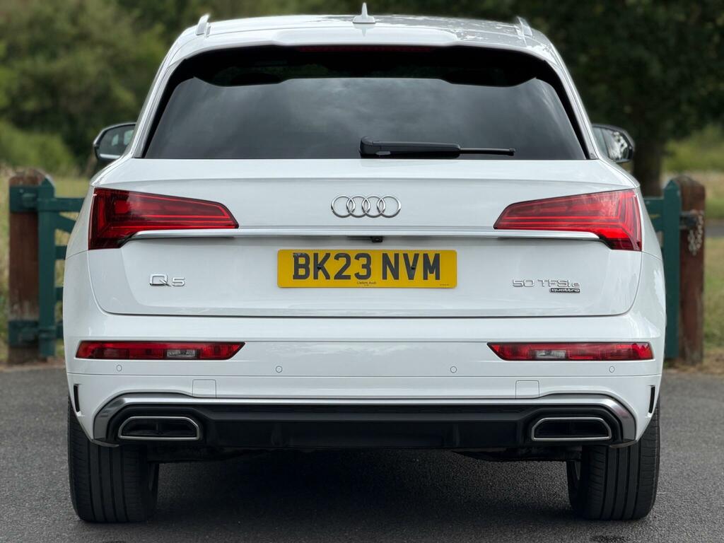 Audi Q5 2.0 Tfsie 50 S Line S Tronic Quattro Euro 6 Ss BK23NVM White #5