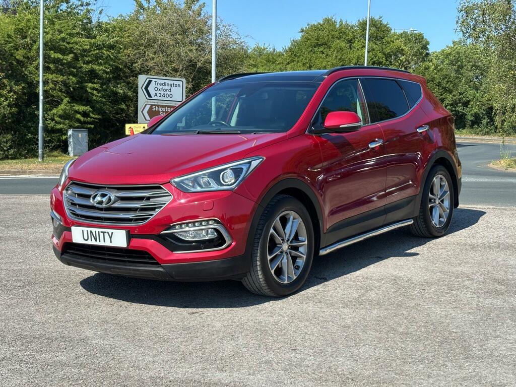 Hyundai Santa Fe 2.2 Crdi Blue Drive Premium Se 4Wd Euro 6 S Red #3