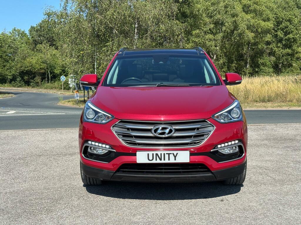 Hyundai Santa Fe 2.2 Crdi Blue Drive Premium Se 4Wd Euro 6 S Red #2