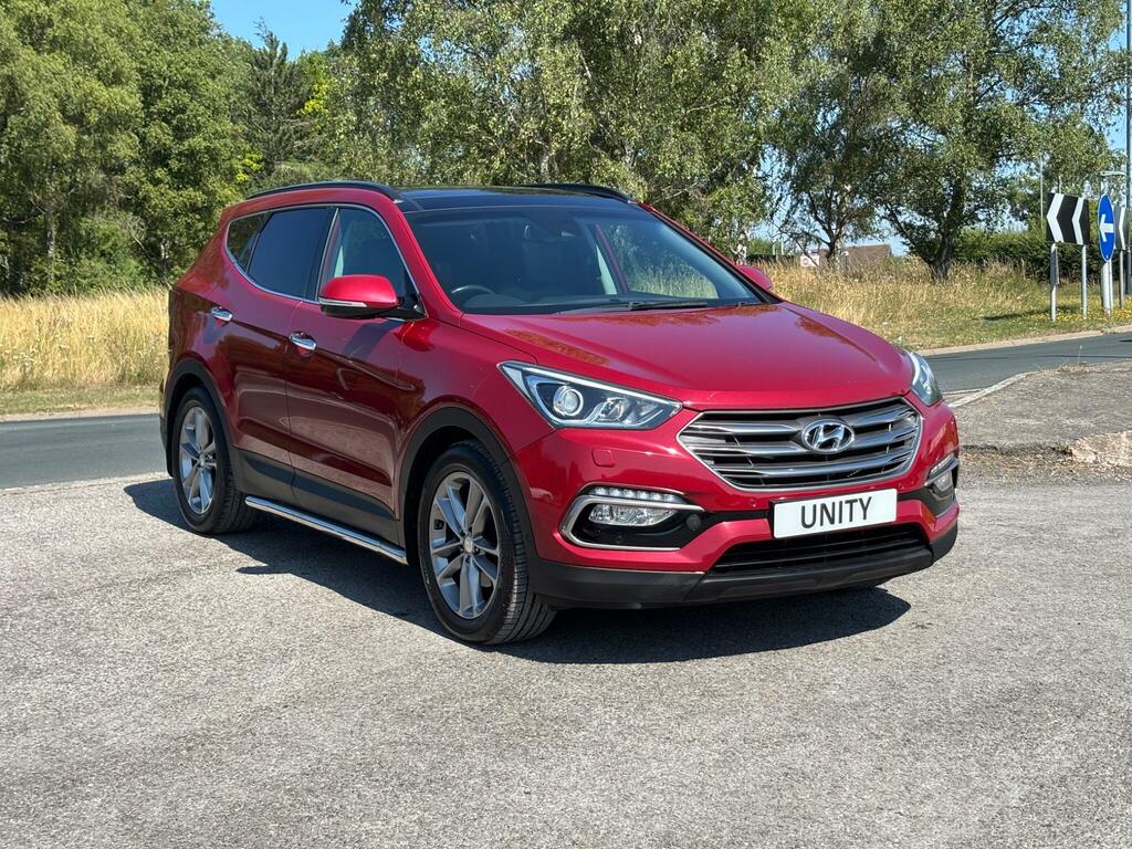 Hyundai Santa Fe 2.2 Crdi Blue Drive Premium Se 4Wd Euro 6 S Red