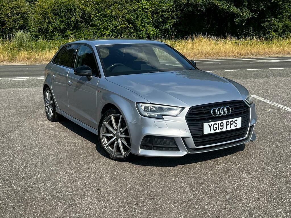 Audi A3 1.5 Tfsi Cod 35 Black Edition Sportback Euro 6 S Silver