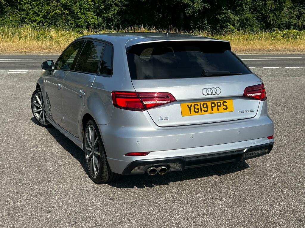 Audi A3 1.5 Tfsi Cod 35 Black Edition Sportback Euro 6 S YG19PPS Silver #3