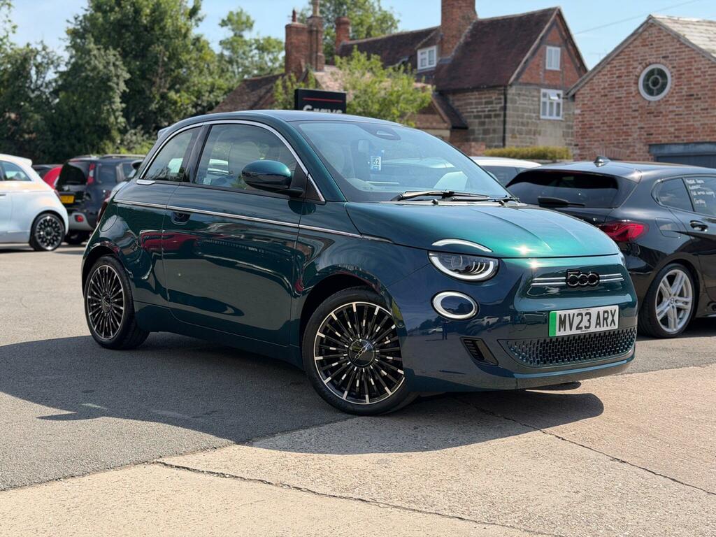 Fiat 500E 42Kwh La Prima Hatchback 118 Ps MV23ARX Green