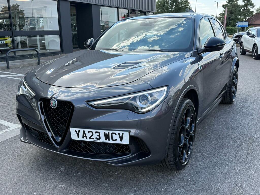 Alfa Romeo Stelvio 2.9 V6 Bi-turbo Quadrifoglio Q4 Awd Euro 6 S Grey #3