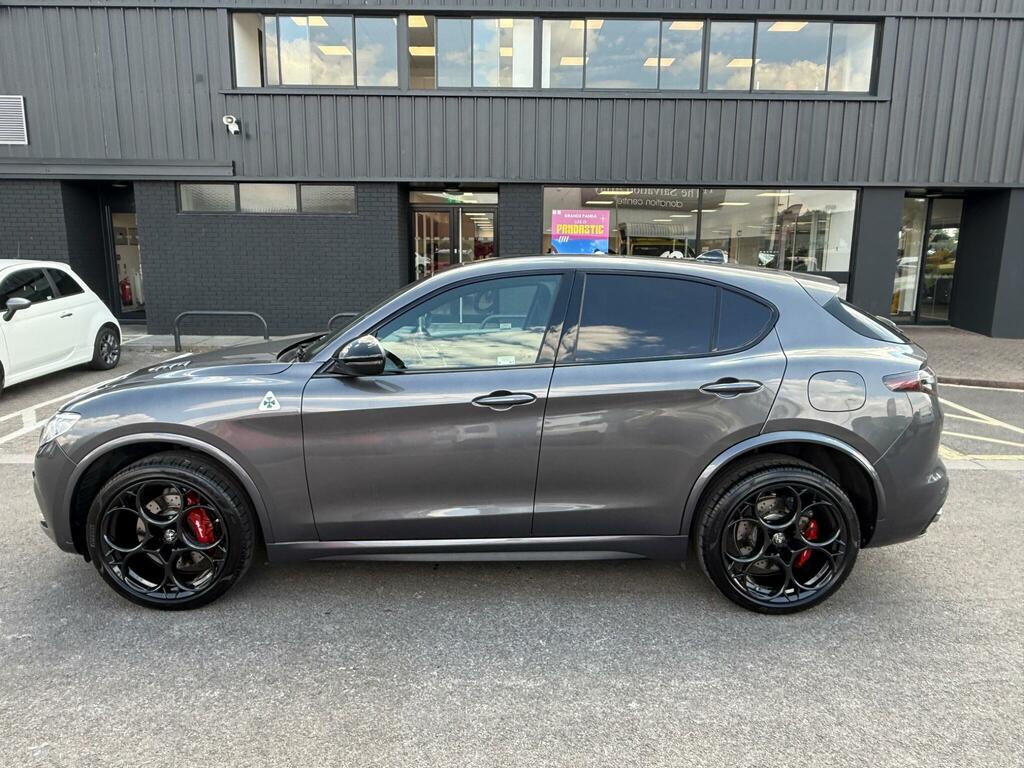 Alfa Romeo Stelvio 2.9 V6 Bi-turbo Quadrifoglio Q4 Awd Euro 6 S Grey #4