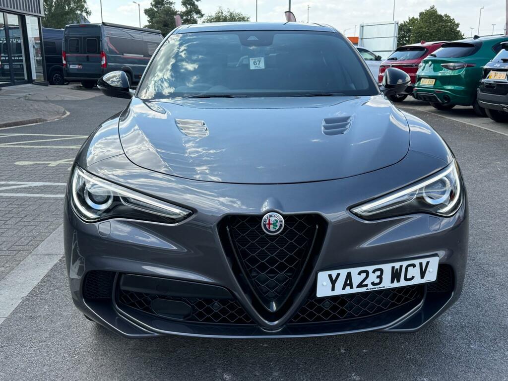 Alfa Romeo Stelvio 2.9 V6 Bi-turbo Quadrifoglio Q4 Awd Euro 6 S Grey #2