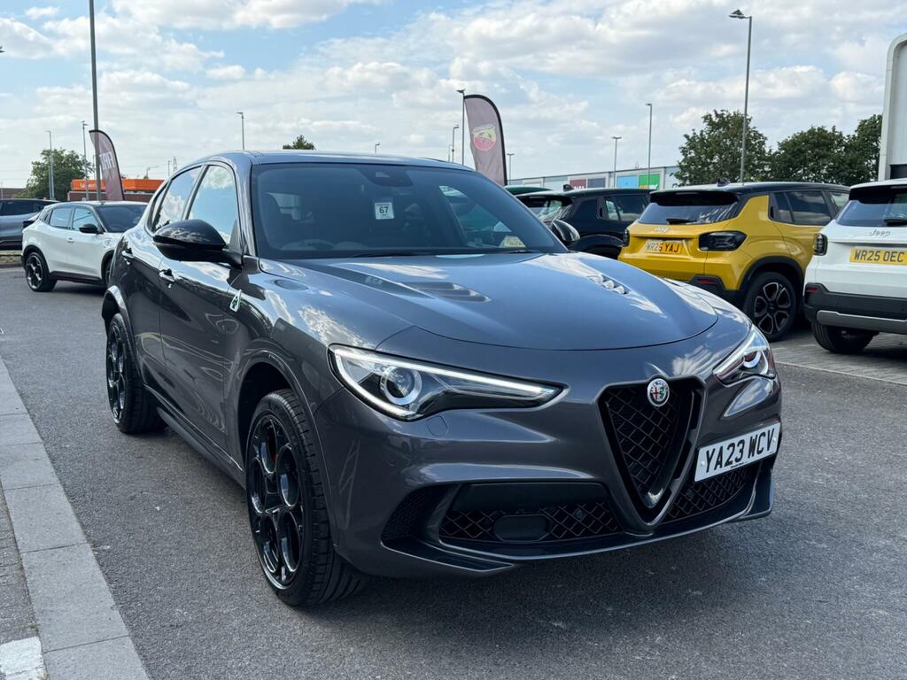 Alfa Romeo Stelvio 2.9 V6 Bi-turbo Quadrifoglio Q4 Awd Euro 6 S Grey