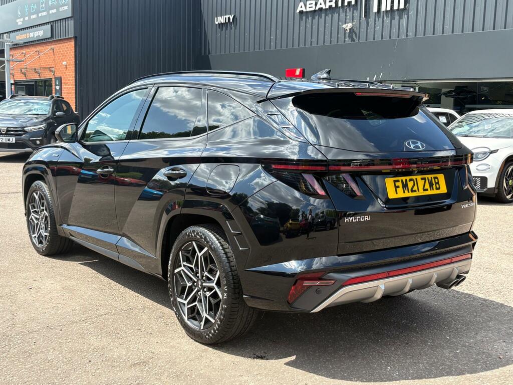 Hyundai Tucson 1.6 T-gdi N Line S Suv Euro 6 S FM21ZWB Black #4