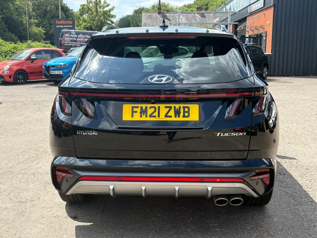 Hyundai Tucson 1.6 T-gdi N Line S Suv Euro 6 S FM21ZWB Black #6