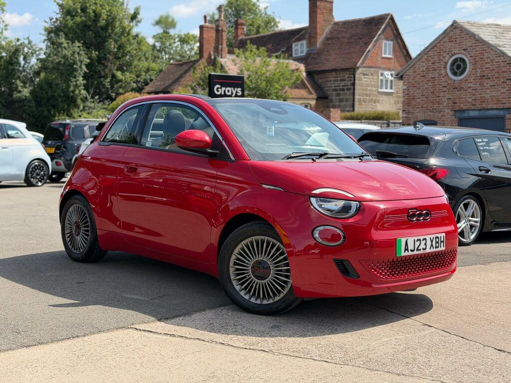 Fiat 500E C 42Kwh Red Convertible 118 Ps Red