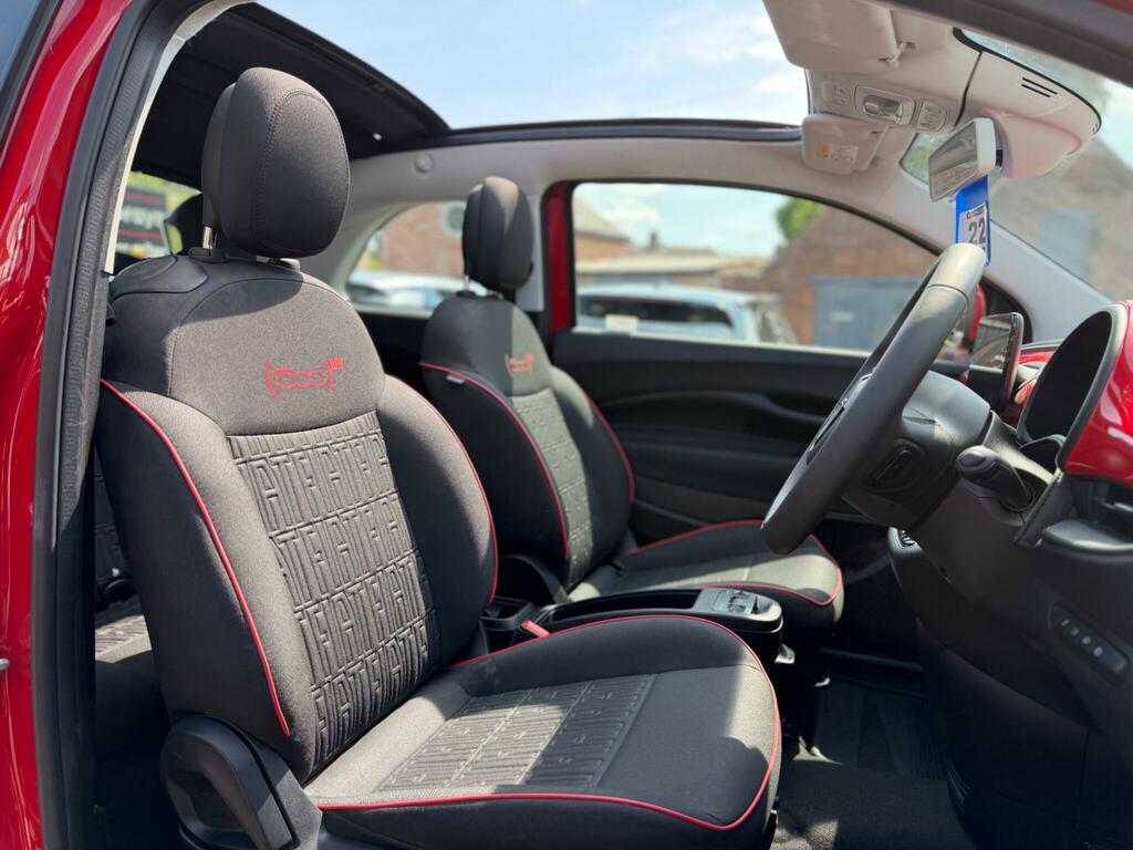 Fiat 500E C 42Kwh Red Convertible 118 Ps Red #4