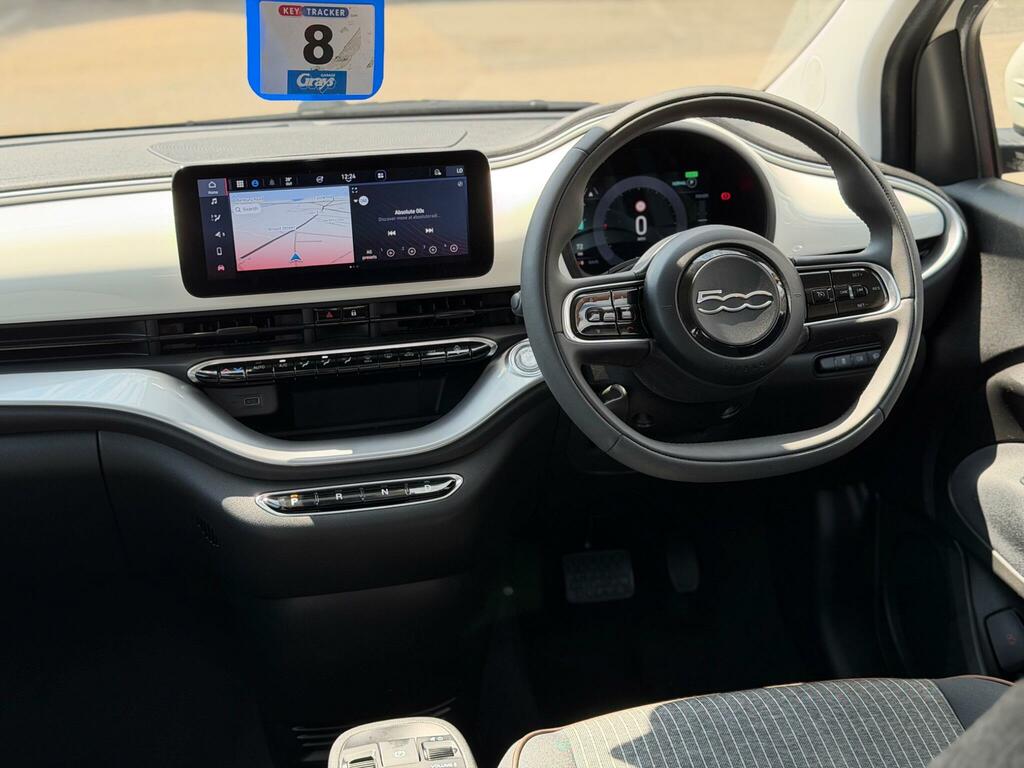 Fiat 500E 42Kwh Icon Hatchback 118 Ps White #5