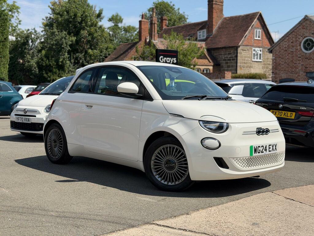 Fiat 500E 42Kwh Icon Hatchback 118 Ps White