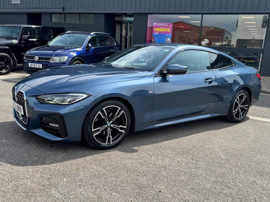 BMW 4 Series 2.0 420I M Sport Euro 6 Ss Blue #3