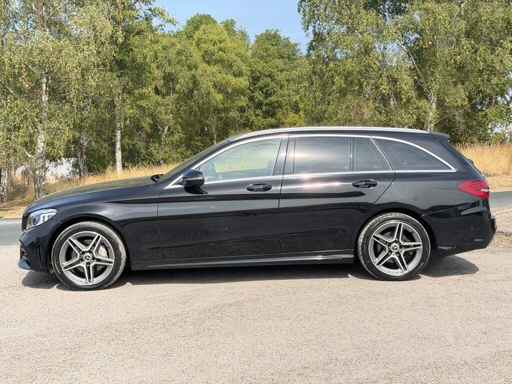Mercedes-Benz C Class 2.0 C220d Amg Line Premium G-tronic 4Matic Euro Black #5