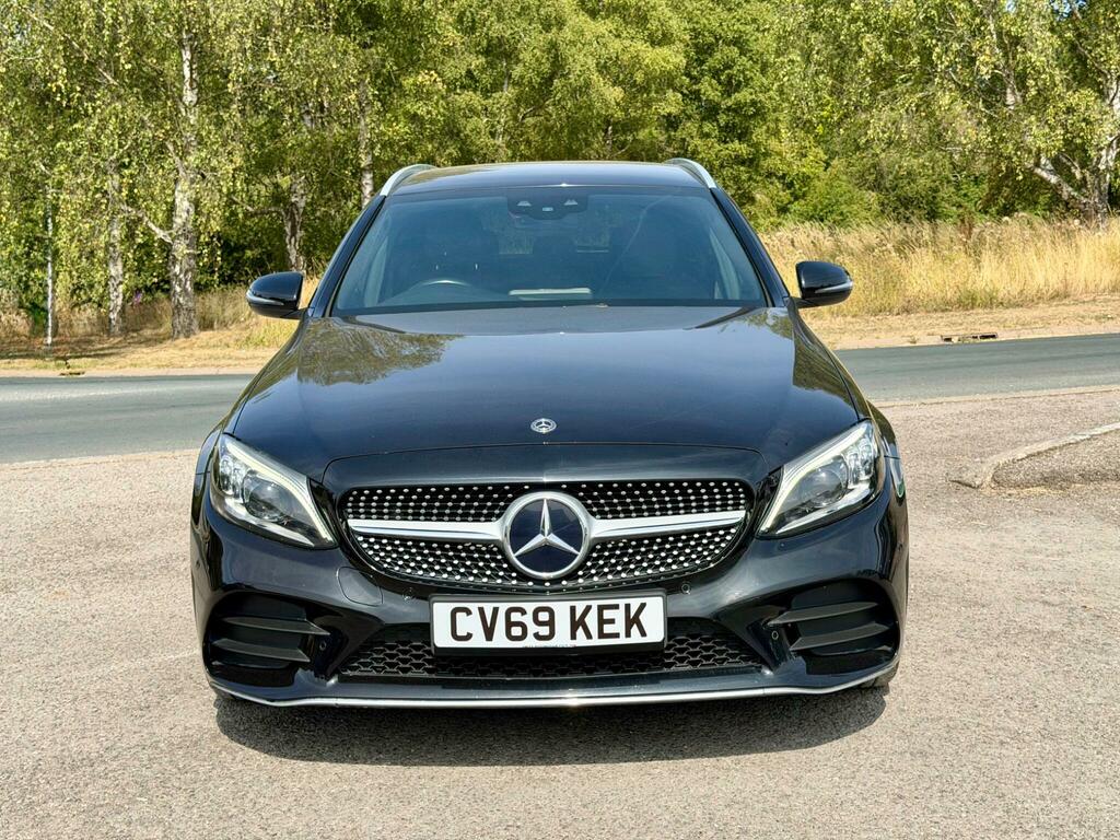 Mercedes-Benz C Class 2.0 C220d Amg Line Premium G-tronic 4Matic Euro Black #2