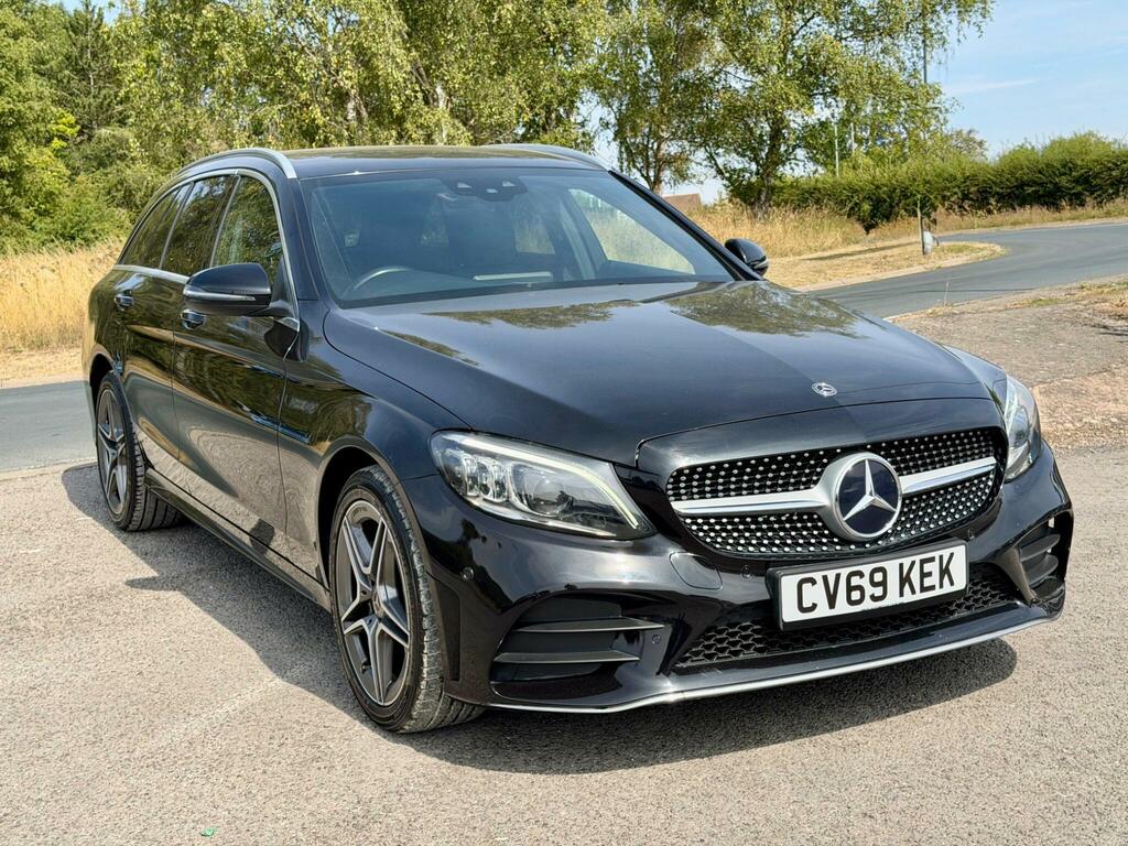 Mercedes-Benz C Class 2.0 C220d Amg Line Premium G-tronic 4Matic Euro Black