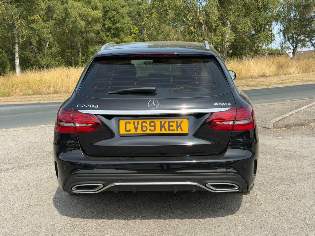 Mercedes-Benz C Class 2.0 C220d Amg Line Premium G-tronic 4Matic Euro Black #6