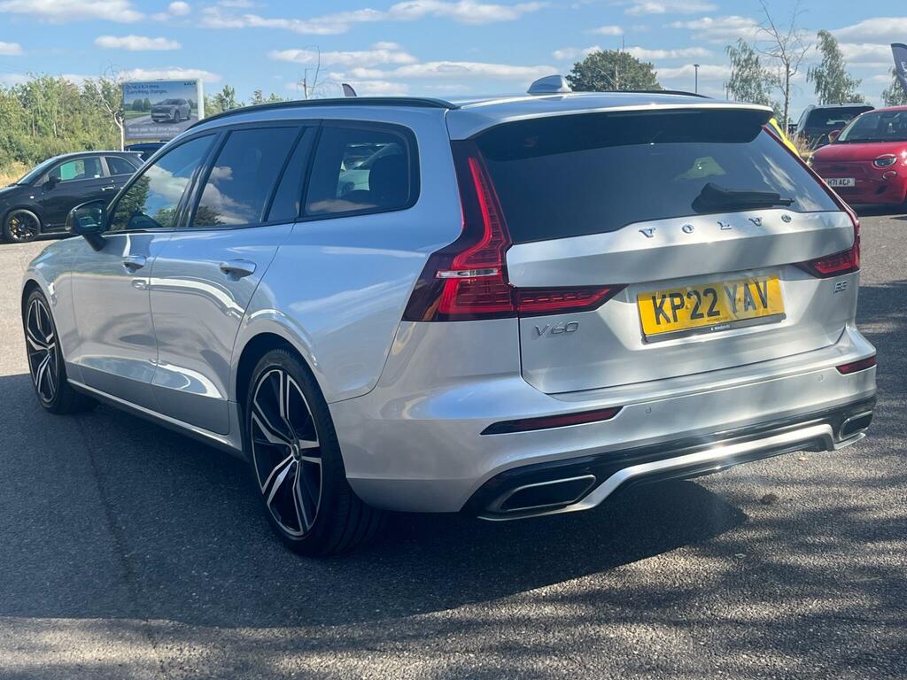 Volvo V60 2.0 B5 Mhev R-design Euro 6 Ss Silver #3