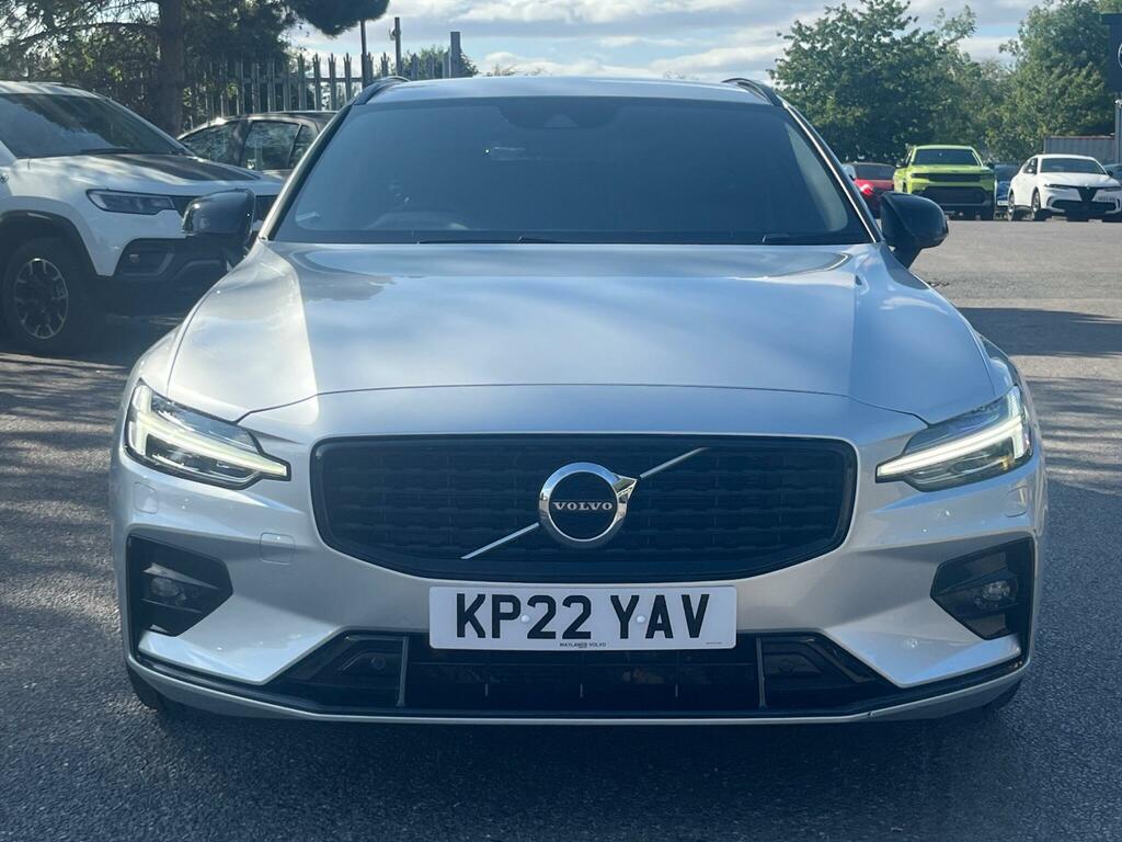 Volvo V60 2.0 B5 Mhev R-design Euro 6 Ss Silver #2