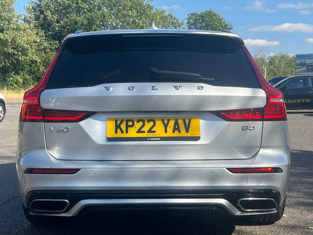 Volvo V60 2.0 B5 Mhev R-design Euro 6 Ss Silver #4