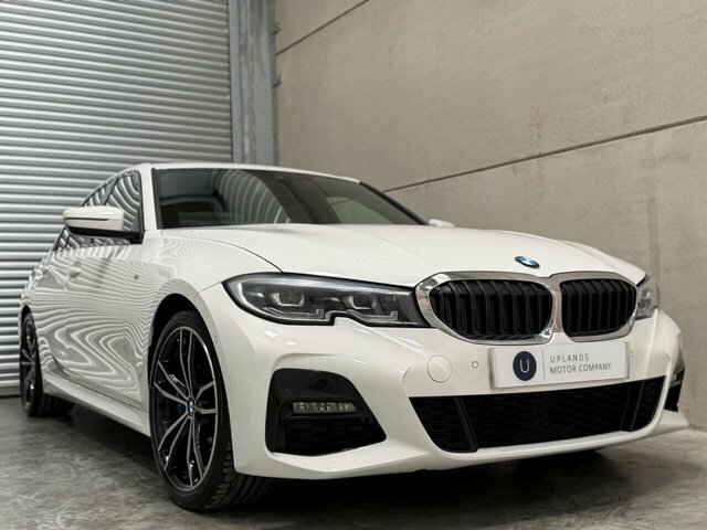 BMW 3 Series 330I M Sport Saloon EO71XTV White #6