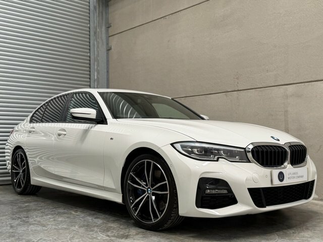 BMW 3 Series 330I M Sport Saloon EO71XTV White #5