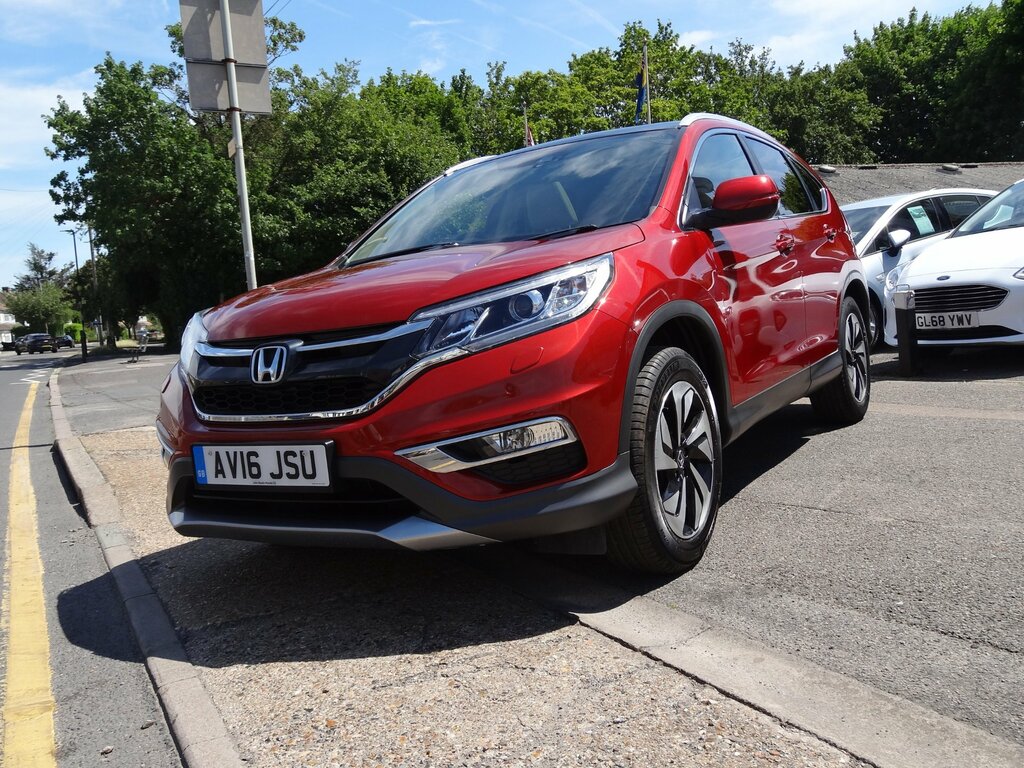 Honda Cr-V 2.0 I-vtec Ex Suv 4Wd Euro 6 155 Red #5