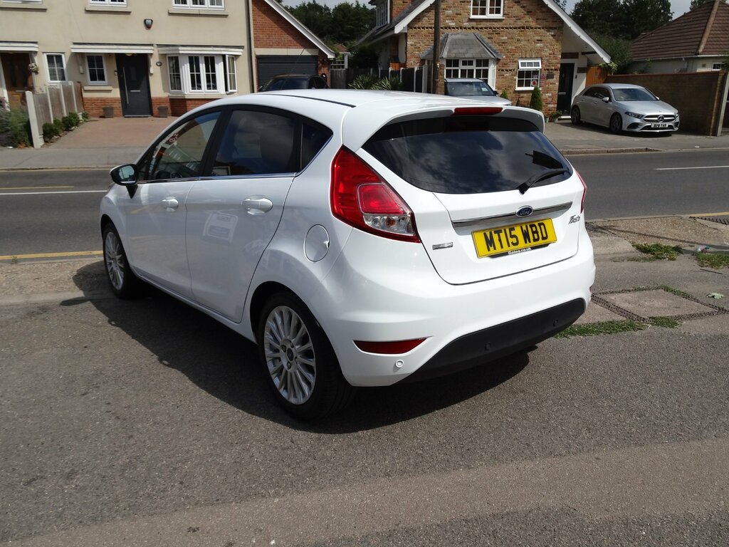 Ford Fiesta 1.0T Ecoboost Titanium Hatchback Powers MT15WBD White #6