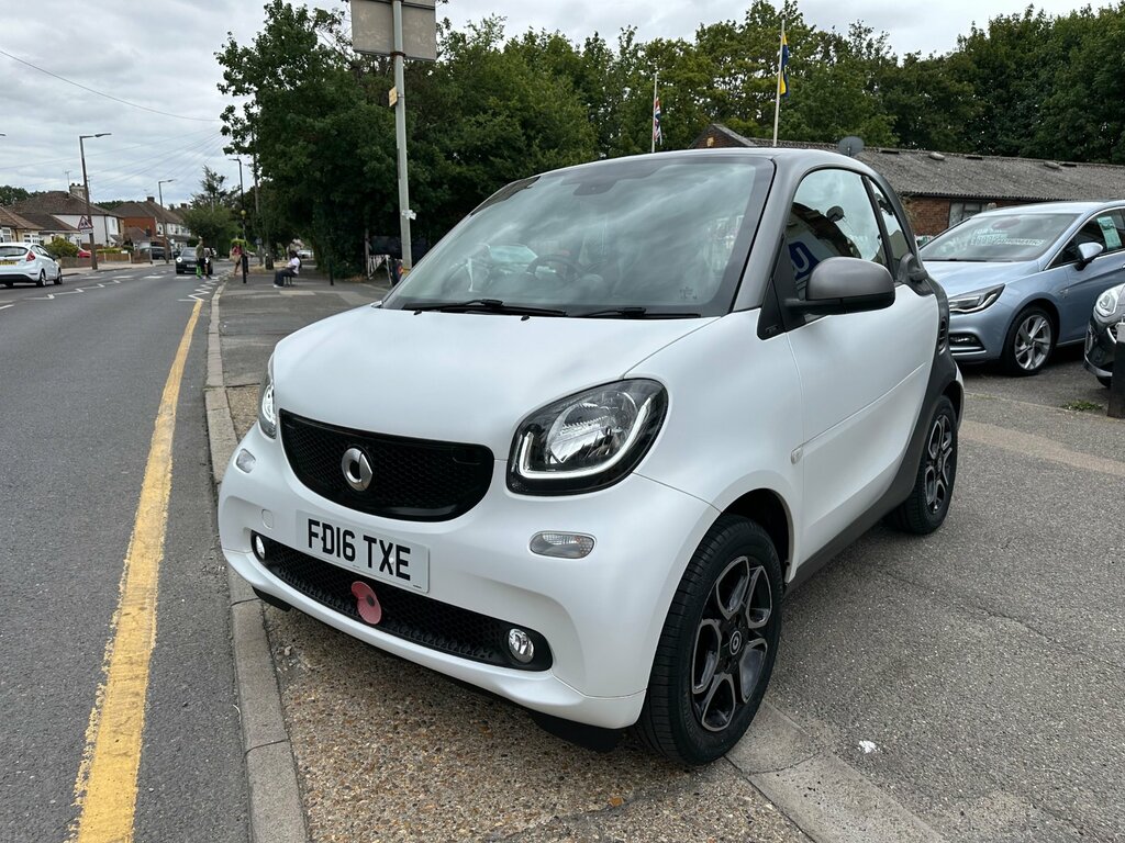 Smart Fortwo Coupe 1.0 Prime Premium Plus Coupe E White #6