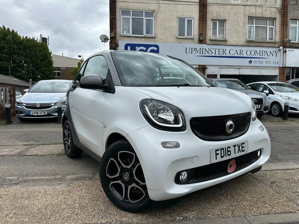 Smart Fortwo Coupe 1.0 Prime Premium Plus Coupe E White